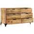 Rustika Rowe -  Drawer Cabinet Solid Mango Wood 140x45x80 cm